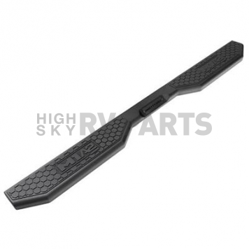 Smittybilt Running Board - Truck Wheel To Wheel Black Painted Steel - 616948-2