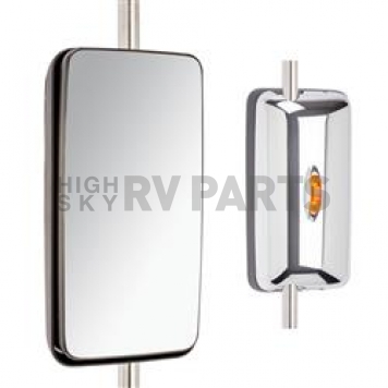 Velvac Exterior Mirror Glass Rectangular Manual Single - V614270003