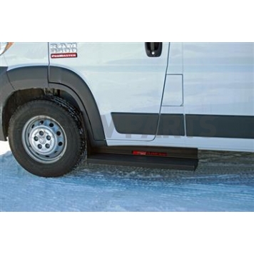 Owens Products Running Board Black Aluminum Stationary - CR72408B01