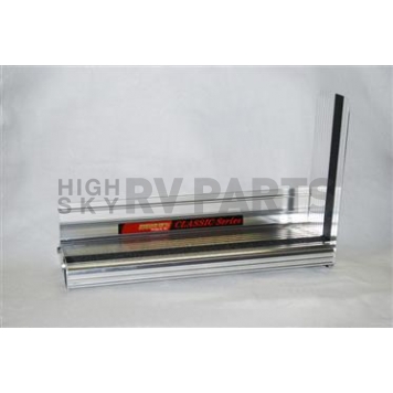 Owens Products Running Board - Truck Wheel To Wheel Black Powder Coated Aluminum - OC74106B