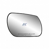 K-Source Exterior Mirror Glass Oval Power Single - 80163
