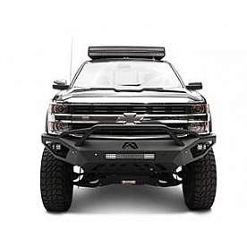 Fab Fours Bumper Vengeance 1-Piece Design Steel Natural - FS11V2552B