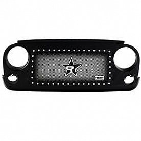 RBP (Rolling Big Power) Grille Insert - Black Stainless Steel Rectangular - 261483NDX1