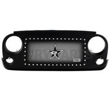 RBP (Rolling Big Power) Grille Insert - Black Stainless Steel Rectangular - 261483NDX1