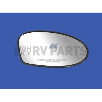 K-Source Exterior Mirror Glass Oval Power/ Manual Single - 80172
