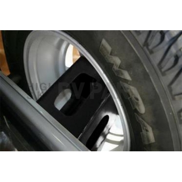 Rampage Spare Tire Carrier Rear Steel Powder Coated Black - 86610