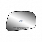 K-Source Exterior Mirror Glass Rectangular Power Single - 80175