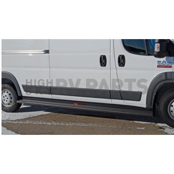 Owens Products Running Board Black Aluminum Stationary - R74102EB01