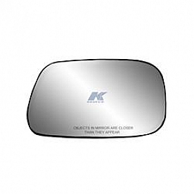 K-Source Exterior Mirror Glass Rectangular Power Single - 80176