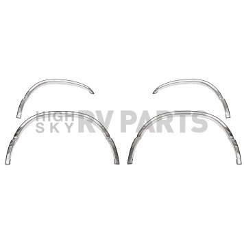 Innovative Creations Inc. Fender Trim - Full Wheel Well Stainless Steel Polished - CHE033