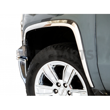 Innovative Creations Inc. Fender Trim - Full Wheel Well Stainless Steel Polished - CHE033-1