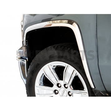 Innovative Creations Inc. Fender Trim - Full Wheel Well Stainless Steel Polished - CHE034-1