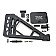 DV8 Offroad Spare Tire Carrier Black DV8 Offroad RS-10/ RS-11 Bumper Mount - TCSTTB06