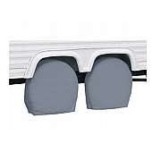 Classic Accessories Tire Cover Gray Vinyl Pack Of 2 - 86181001