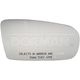 Help! By Dorman Exterior Mirror Glass Rectangular Not Adjustable Single - 57041