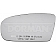 Help! By Dorman Exterior Mirror Glass Rectangular Not Adjustable Single - 57041