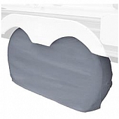 Classic Accessories Tire Cover Gray Vinyl Single - 8021005100