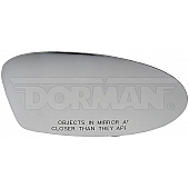 Help! By Dorman Exterior Mirror Glass Rectangular Not Adjustable Single - 57043