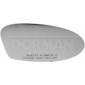 Help! By Dorman Exterior Mirror Glass Rectangular Not Adjustable Single - 57043