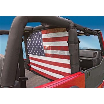 Vertically Driven Products Air Deflector - Nylon Mesh American Flag - 5080051