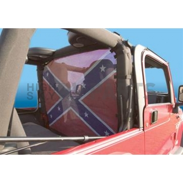 Vertically Driven Products Air Deflector - Confederate Flag - 5080053