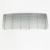 Paramount Automotive Grille Insert - Polished Aluminum 4 Millimeter Horizontal Style - 330184