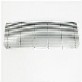 Paramount Automotive Grille Insert - Polished Aluminum 4 Millimeter Horizontal Style - 330184