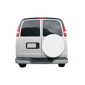 Classic Accessories Spare Tire Cover 22 Inch Snow White Vinyl - 75100