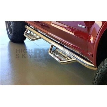 N-Fab Nerf Bar 3 Inch Stainless Steel Round - PC0773QCSS