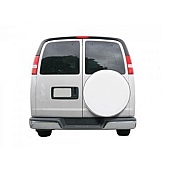 Classic Accessories Spare Tire Cover 26-1/2 Inch Snow White Vinyl - 75120