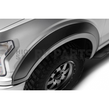 Bushwacker Fender Flare - Black Dura-Flex 2000 ABS Smooth Plastic Matte Set Of 2 - 2200611-1