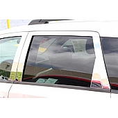TFP (International Trim) Body Pillar Cover - Polished Stainless Steel Silver Set of 8 - 82322