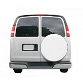 Classic Accessories Spare Tire Cover 29 Inch Snow White Vinyl - 75140