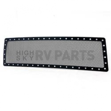 Paramount Automotive Grille Insert - Black Textured Powder Coated Stainless Steel Wire Mesh - 460706
