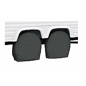 Classic Accessories Tire Cover Black Vinyl Pack Of 2 - 8024119040
