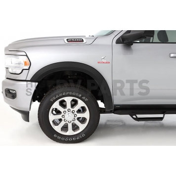 Bushwacker Fender Flare - Black Dura-Flex 2000 ABS Smooth Plastic Matte Set Of 2 - 3002002