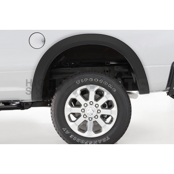 Bushwacker Fender Flare - Black Dura-Flex 2000 ABS Smooth Plastic Matte Set Of 2 - 3002002-1