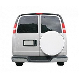 Classic Accessories Spare Tire Cover 31-3/4 Inch Snow White Vinyl - 75170