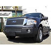 T-Rex Truck Products Grille Insert - Horizontal Bar Rectangular Polished Aluminum - 20594