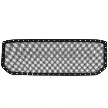 Paramount Automotive Grille Insert - Black Powder Coated Stainless Steel Wire Mesh - 460764-2