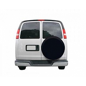 Classic Accessories Spare Tire Cover 29-3/4 Inch Black Vinyl - 75347