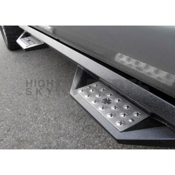 Iron Cross Nerf Bar 4 Inch Steel Angular - 9986