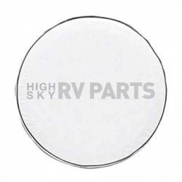Classic Accessories Spare Tire Cover 29-3/4 Inch Snow White Vinyl - 8021702230