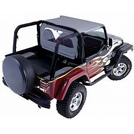 Rampage Air Deflector - Vinyl Black Diamond - 990035