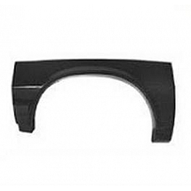 Harwood Fiberglass Extended Wheel Well Opening - Gelcoat Fiberglass Black Set Of 2 - 10700
