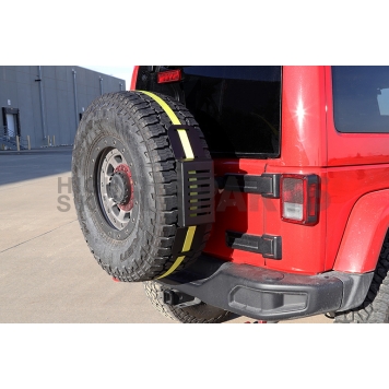 Dee Zee Tailgate Mount Spare Tire Carrier Black - DZ95040TB-1