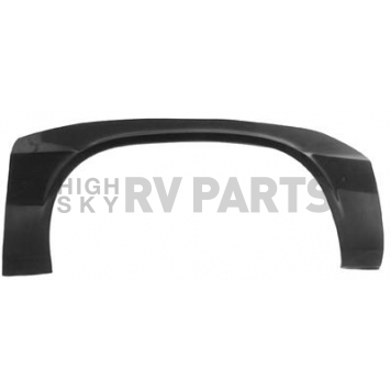 Harwood Fiberglass Extended Wheel Well Opening - Gelcoat Fiberglass Black Set Of 2 - 11700