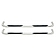 Westin Automotive Nerf Bar 3 Inch Polished Stainless Steel - 233440