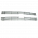 Paramount Automotive Grille Insert - Polished Aluminum 4 Millimeter Horizontal Style - 360264