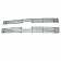 Paramount Automotive Grille Insert - Polished Aluminum 4 Millimeter Horizontal Style - 360264